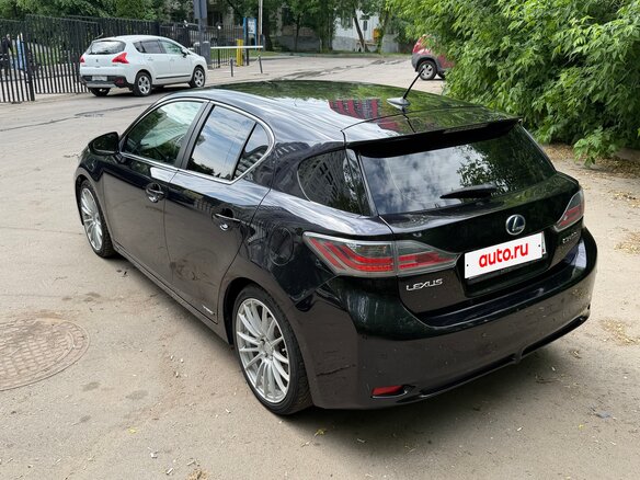 2011 Lexus CT 200h I, чёрный, 1570000 рублей - вид 11
