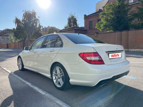 2012 Mercedes-Benz C-Класс 180 BlueEFFICIENCY III (W204) Рестайлинг, белый, 1590000 рублей, вид 4