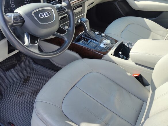 2015 Audi A6 IV (C7) Рестайлинг, серый, 1750000 рублей - вид 17