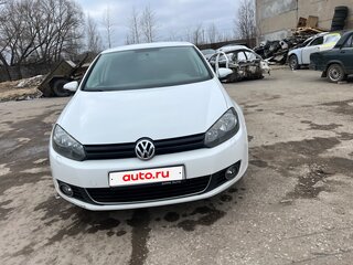 2010 Volkswagen Golf VI, белый, 612000 рублей, вид 2