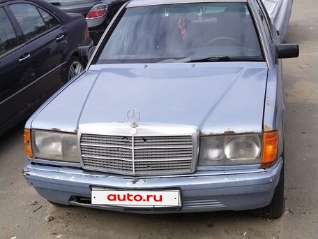1991 Mercedes-Benz 190 (W201), голубой, 250000 рублей, вид 2