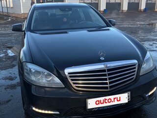 2011 Mercedes-Benz S-Класс 500 V (W221) Рестайлинг, чёрный, 1900000 рублей, вид 1