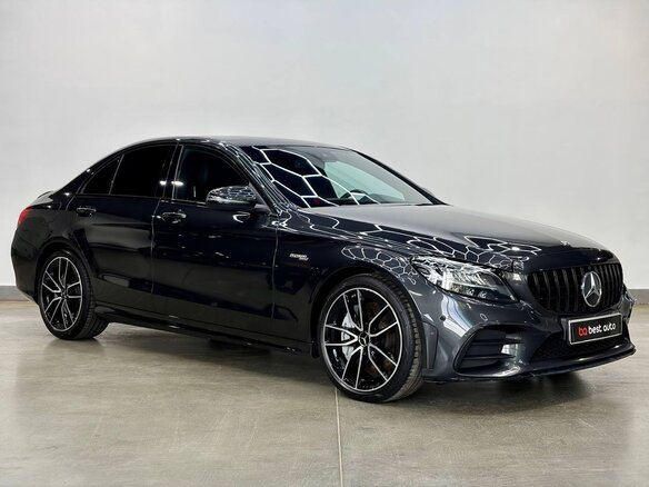 2020 Mercedes-Benz C-Класс AMG 43 AMG IV (W205) Рестайлинг, серый, 3990000 рублей - вид 2