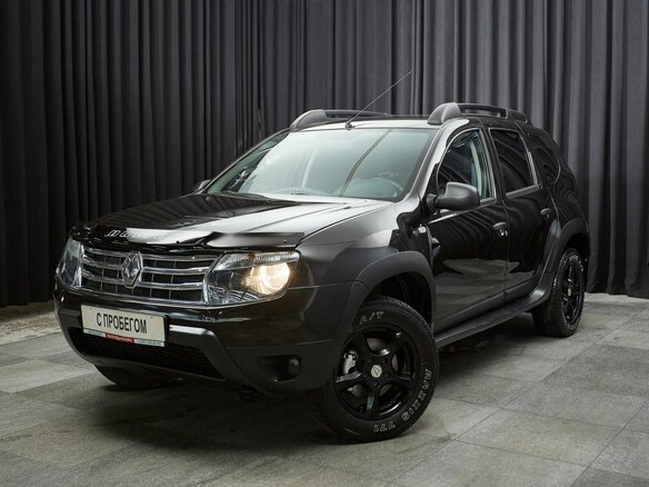 2014 Renault Duster I, чёрный