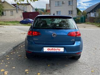 2013 Volkswagen Golf VII, голубой, 1400000 рублей, вид 5