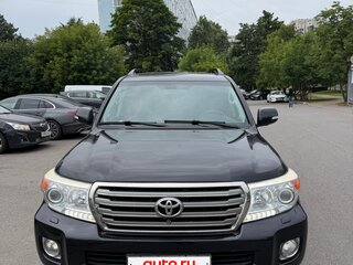 2013 Toyota Land Cruiser 200 Series Рестайлинг 1, чёрный, 2950000 рублей, вид 1