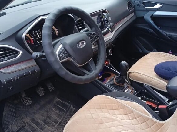 2023 Lada (ВАЗ) Vesta I Рестайлинг (NG), белый, 1190000 рублей - вид 11