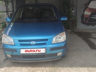 2004 Hyundai Getz I, синий, 450000 рублей, вид 1