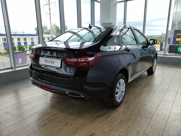 2026 Lada (ВАЗ) Vesta I Рестайлинг (NG), чёрный - вид 5