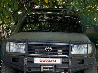 1998 Toyota Land Cruiser 100 Series, зелёный, 1200000 рублей, вид 3