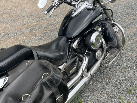 2001 Yamaha XVS400 Drag Star, чёрный, 380000 рублей, вид 4