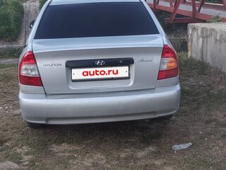 2007 Hyundai Accent ТагАЗ II, серебристый, 320000 рублей, вид 2