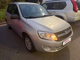 2012 Lada (ВАЗ) Granta I, серебристый, 450000 рублей, вид 4