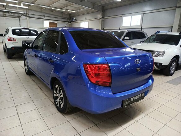 2018 Lada (ВАЗ) Granta I, синий - вид 6