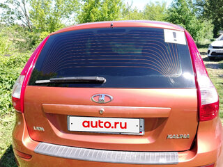 2013 Lada (ВАЗ) Kalina II, оранжевый, 390000 рублей, вид 5
