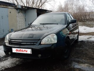 2009 Lada (ВАЗ) Priora I, чёрный, 150000 рублей, вид 1