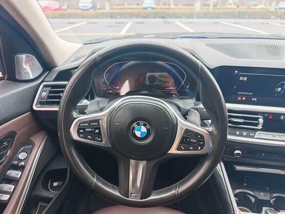 2022 BMW 3 серии 320i VII (G2x) Рестайлинг, чёрный - вид 10