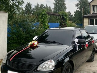 2015 Lada (ВАЗ) Priora I Рестайлинг, чёрный, 550000 рублей, вид 1