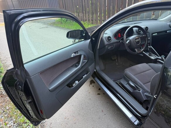 2007 Audi A3 II (8P) Рестайлинг 1, чёрный, 685000 рублей - вид 7