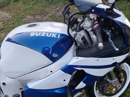 1997 Suzuki GSX-R 750, синий, 300000 рублей, вид 4