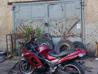 2003 Kawasaki ZZR 1100, красный, 375000 рублей, вид 3
