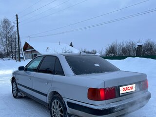 1992 Audi 100 IV (C4), серебристый, 400000 рублей, вид 2