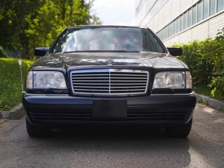 1995 Mercedes-Benz S-Класс 600 Long III (W140), синий, 19500000 рублей, вид 2