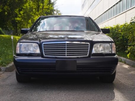 1995 Mercedes-Benz S-Класс 600 Long III (W140), синий, 18500000 рублей, вид 2