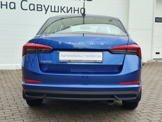 2020 Skoda Rapid II, синий, 1319000 рублей, вид 4