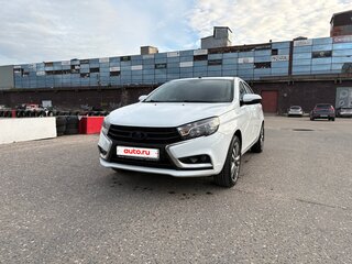 2018 Lada (ВАЗ) Vesta I, белый, 780000 рублей, вид 1