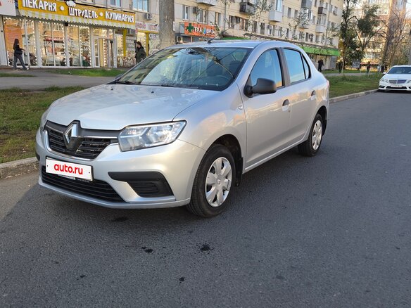 2019 Renault Logan II Рестайлинг, серый, 850000 рублей
