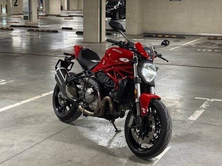2018 Ducati Monster 821, красный, 530000 рублей, вид 2
