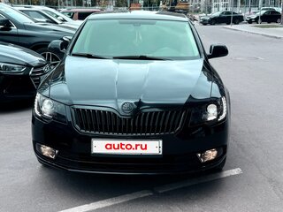 2013 Skoda Superb DSG II Рестайлинг, чёрный, 1400000 рублей, вид 4