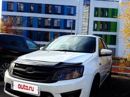 2016 Lada (ВАЗ) Granta I, белый, 490000 рублей, вид 2