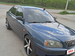 2008 Hyundai Elantra ТагАЗ III (XD2) Рестайлинг, синий, 400000 рублей, вид 5