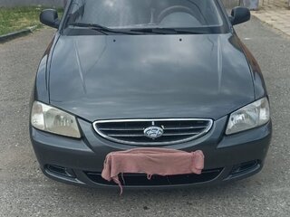 2008 Hyundai Accent ТагАЗ II, серый, 360000 рублей, вид 1