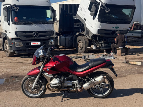 2002 BMW R 1150 R, пурпурный, 350000 рублей - вид 1