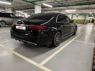 2020 Mercedes-Benz S-Класс 450 Long 4MATIC VII (W223), чёрный, 9800000 рублей, вид 4