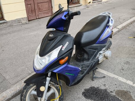 2017 Lifan LF125, синий, 55000 рублей, вид 1