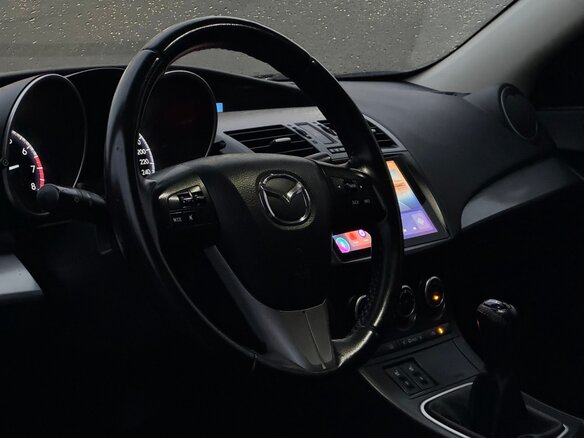 2012 Mazda 3 II (BL) Рестайлинг, белый, 880000 рублей - вид 7