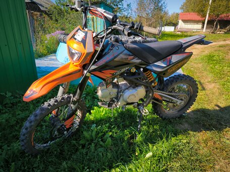 2023 Regulmoto Seven 125E, оранжевый, 85000 рублей, вид 3