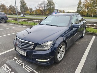 2011 Mercedes-Benz C-Класс 200 III (W204) Рестайлинг, синий, 1499000 рублей, вид 1