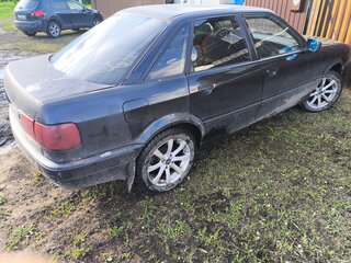 1992 Audi 80 V (B4), синий, 137000 рублей, вид 3