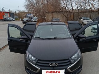 2023 Lada (ВАЗ) Granta Euro-2 I Рестайлинг, чёрный, 770000 рублей, вид 3