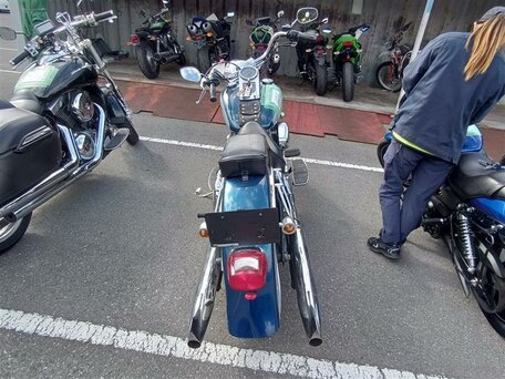 2000 Harley-Davidson Fat Boy, синий, 649000 рублей, вид 5
