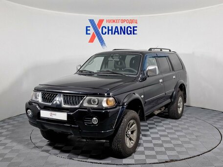 2005 Mitsubishi Pajero Sport I Рестайлинг, чёрный, 712000 рублей, вид 1