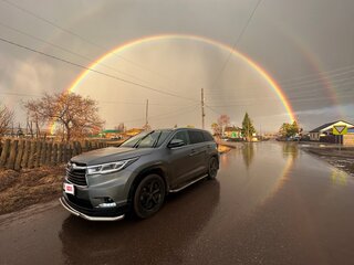 2014 Toyota Highlander III (XU50), серый, 2800000 рублей, вид 3