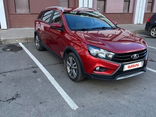 2022 Lada (ВАЗ) Vesta SW Cross I, красный, 1430000 рублей, вид 3