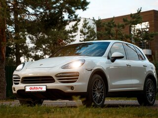 2011 Porsche Cayenne Diesel II (958), белый, 2490000 рублей, вид 2
