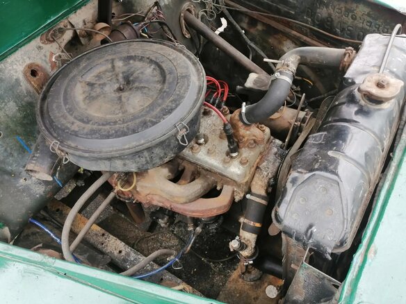 1960 ГАЗ 69, синий, 175000 рублей - вид 7